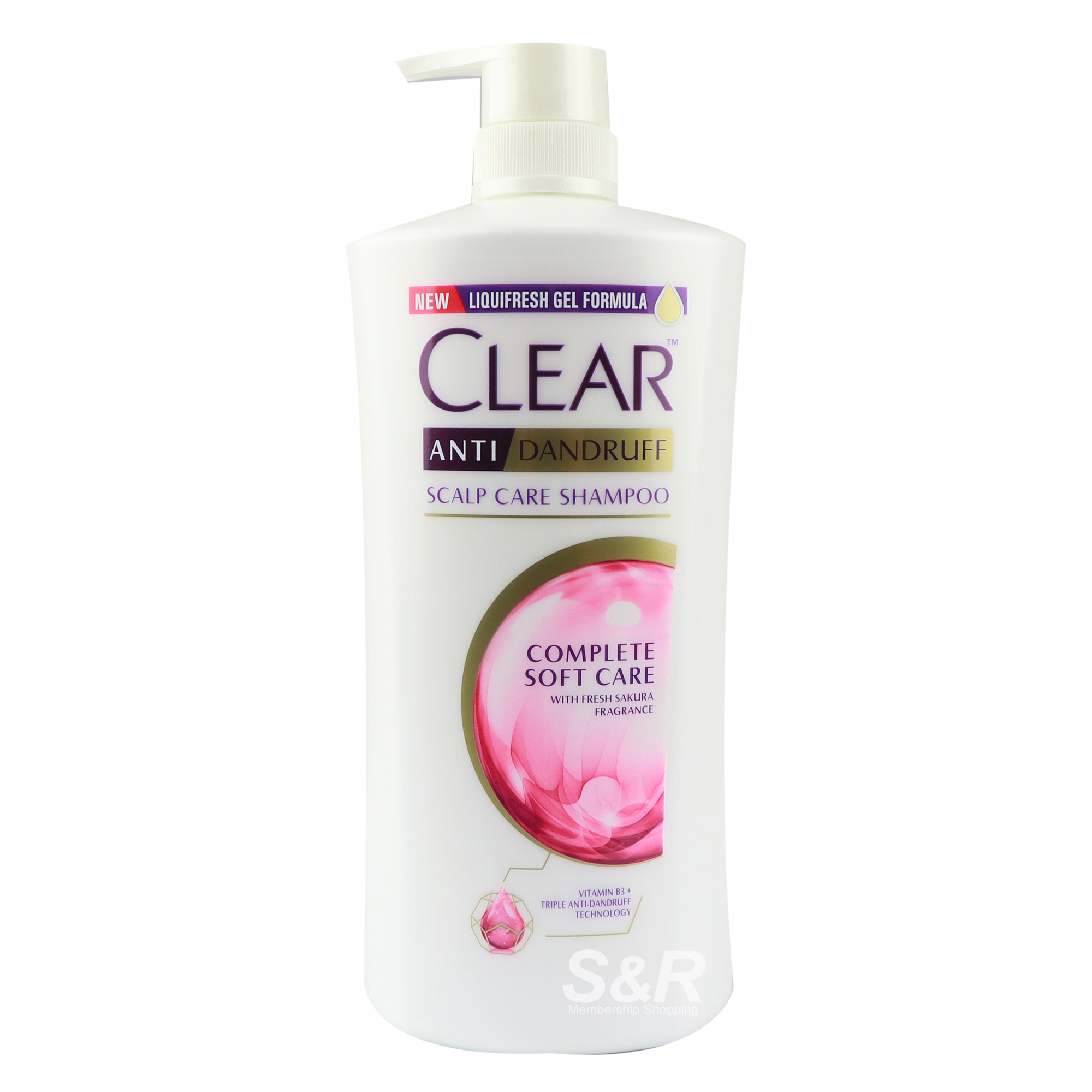 Clear Anti-Dandruff Scalp Care Shampoo 880mL